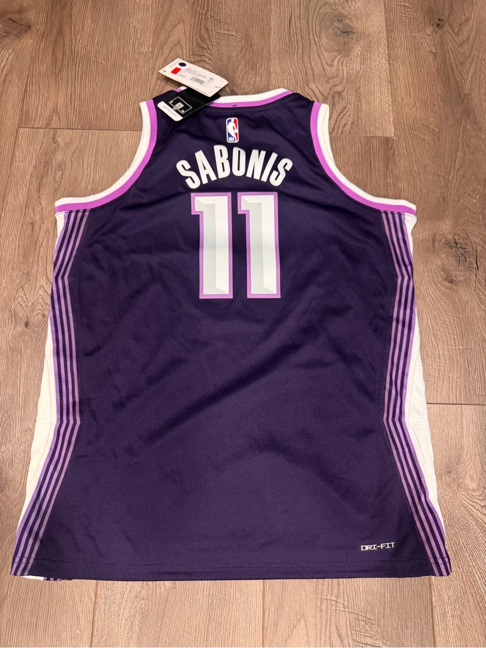 Nike Sacramento Kings Domantas Sabonis #11 NBA Basketball Jersey Youth L 14/16